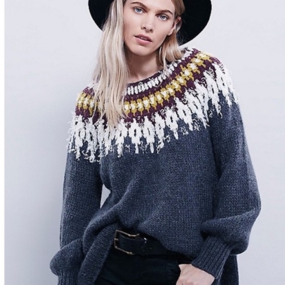 Free People Sweaters - NWOT Free People Baltic Fair Isle sweater!!